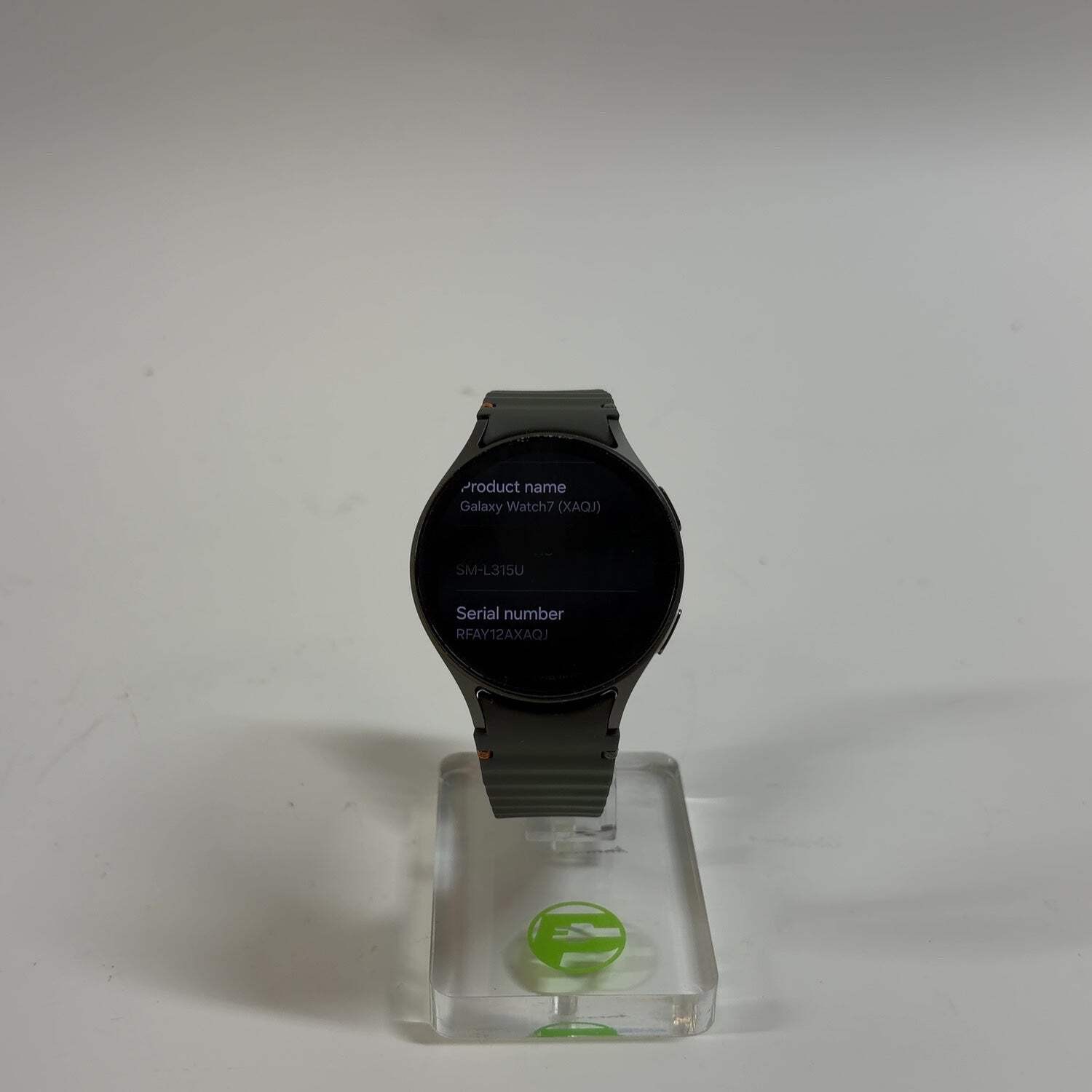 GPS Only Samsung Galaxy Watch7 Aluminum Smartwatch SM-L315U