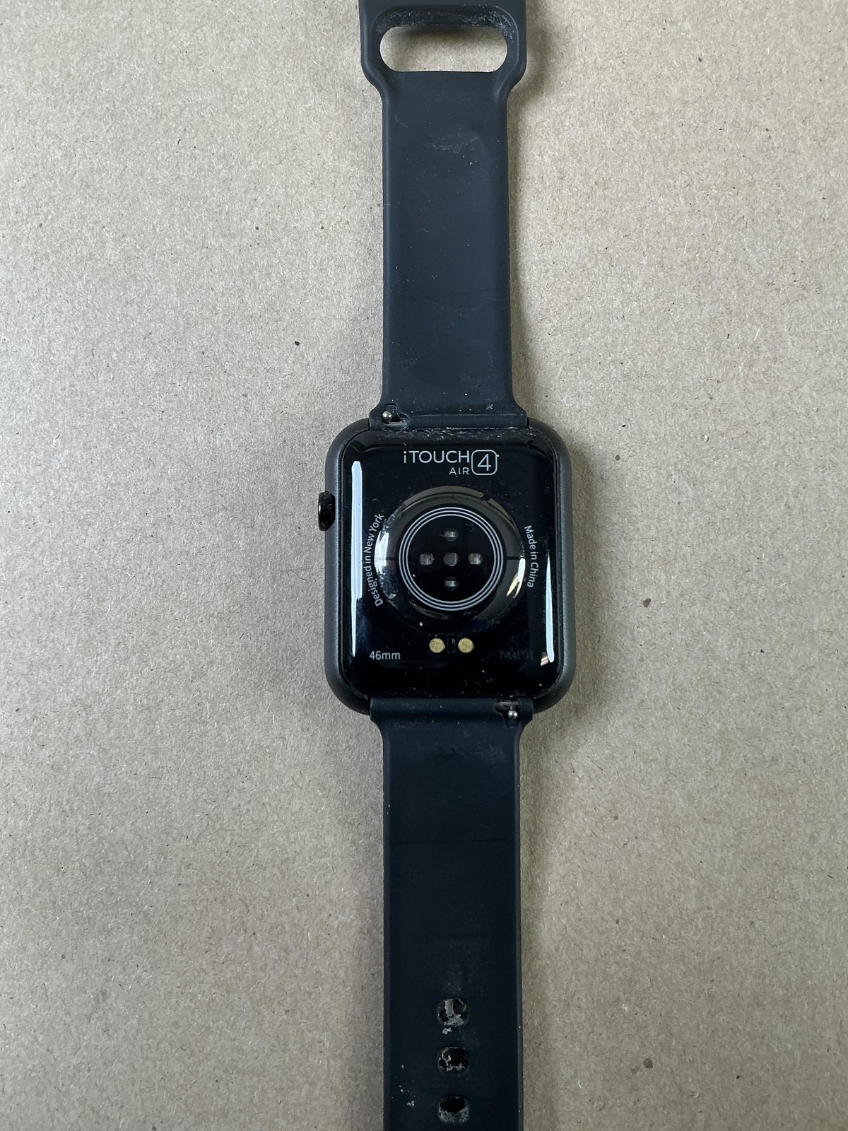 ITouch Wearables ITOUCH Air 4 Smart Watch Fitness Tracker Black 46mm Android IOS