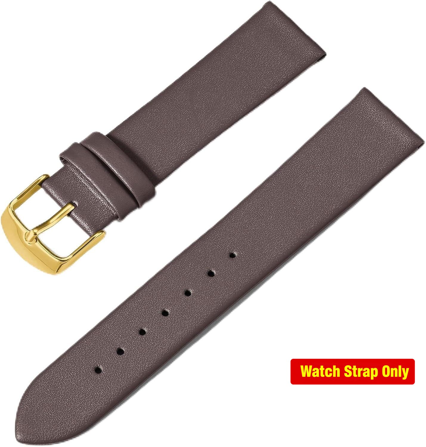 Genuine Leather Strap Compatible with 12mm 14mm 16mm Watch Models