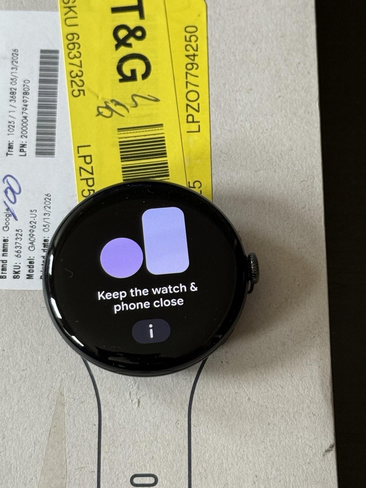 Google Pixel Watch 4 45mm Obsidian WiFi Smartwatch GA10840-US
