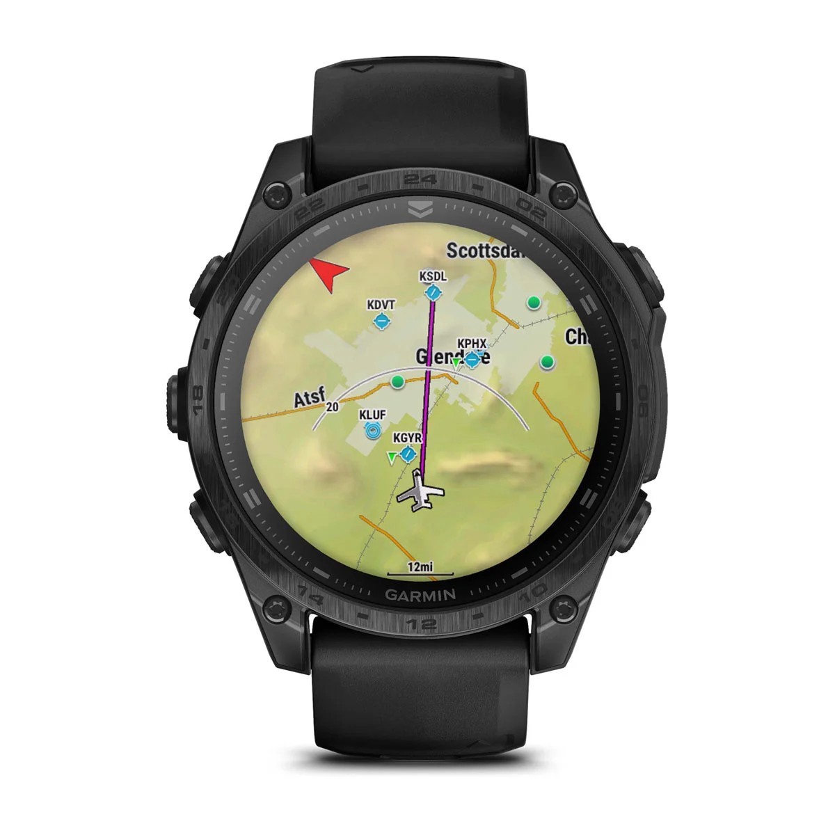 Garmin Tactix 8 47mm Smartwatch Ballistic Calculator Sapphire GPS LED Flashlight_