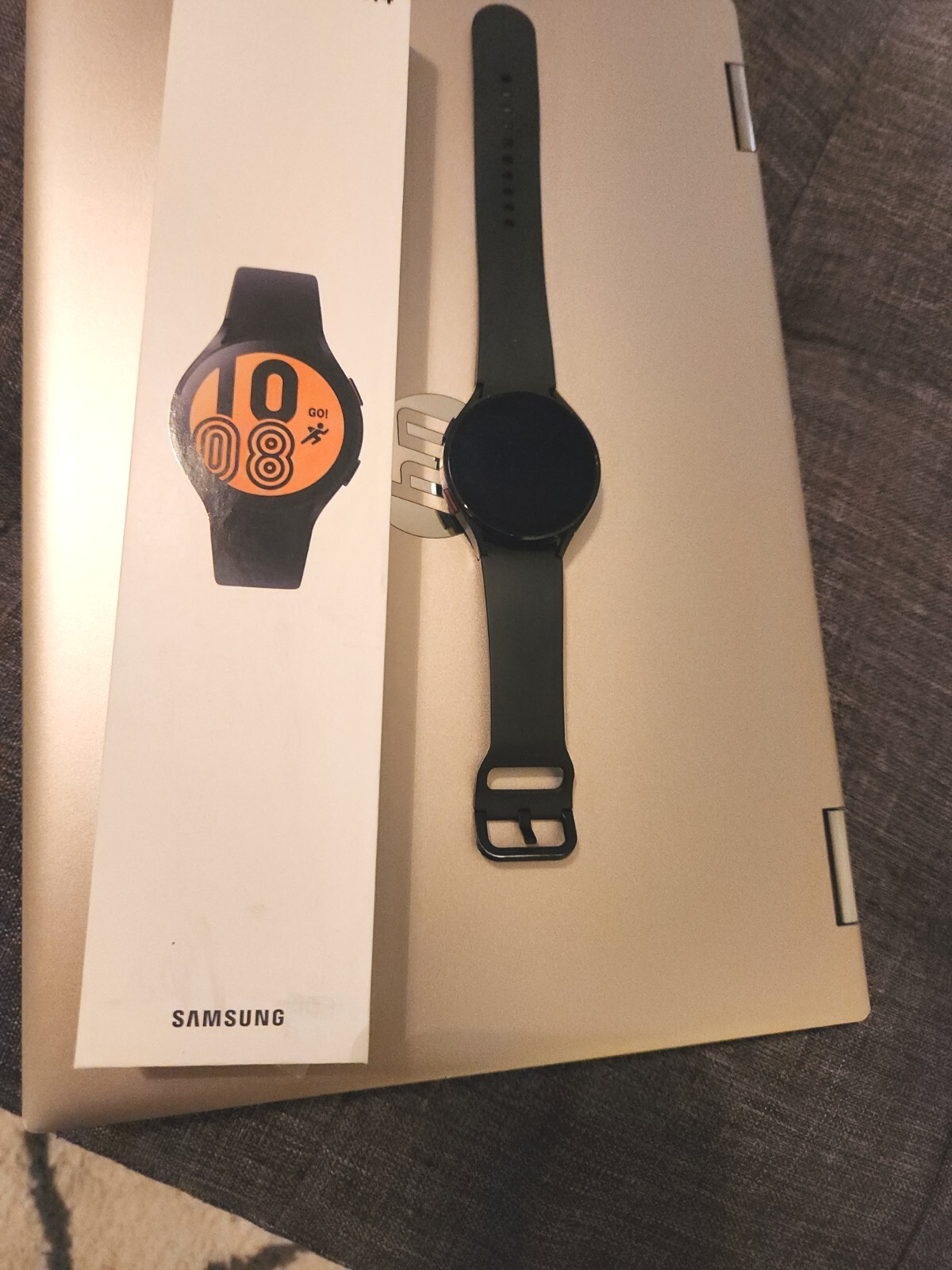 Samsung Galaxy Watch4 44mm Black Case Black Band