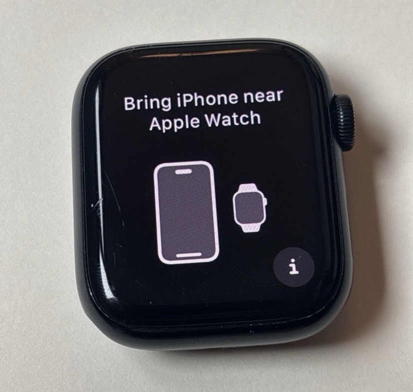Apple Watch Series 7 41mm Aluminum Case with Band Midnight, GPS + Cellular