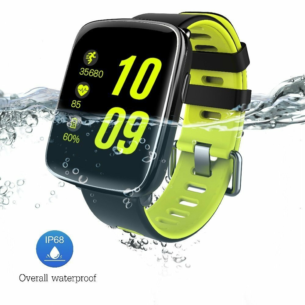 waterproof Bluetooth Smart watch phone make call message Swimming Heart rate