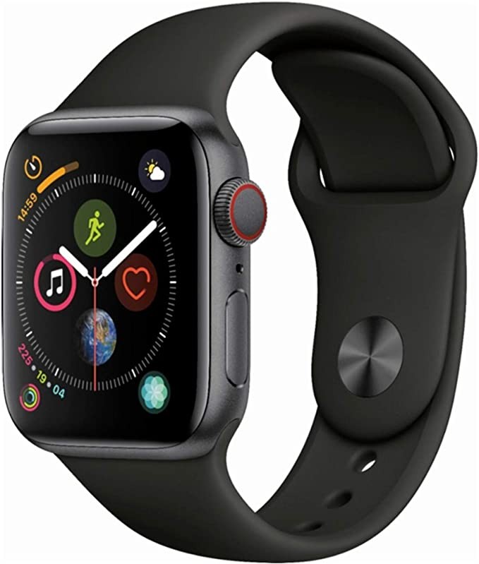 Apple Watch Series 4 GPS Cellular 40mm Space Gray Aluminum – – Scratch & Dent