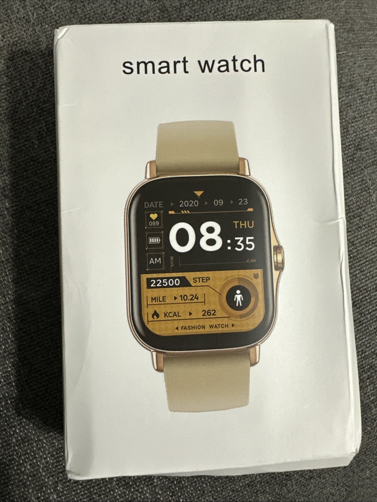 Brand New Unbranded Bluetooth Smart Watch Fitness Tracker – Black Silicone Band
