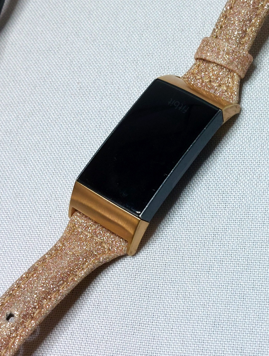 Fitbit Charge 3 Smartwatch FB409 Fitness Tracker Heart Rate Glitter Grey