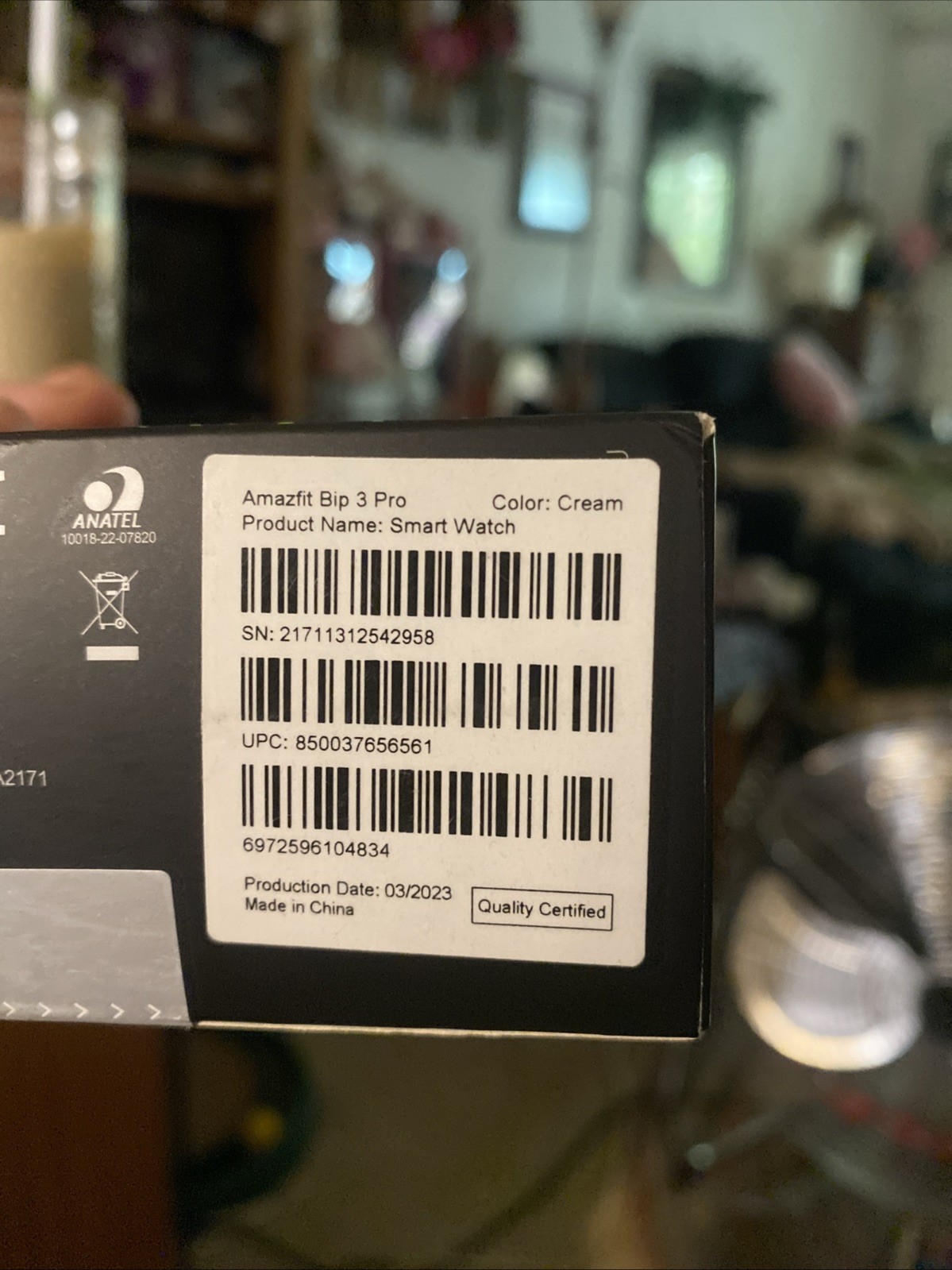New Amazfit Bip 3 Pro Smartwatch CREAM Bluetooth A2171