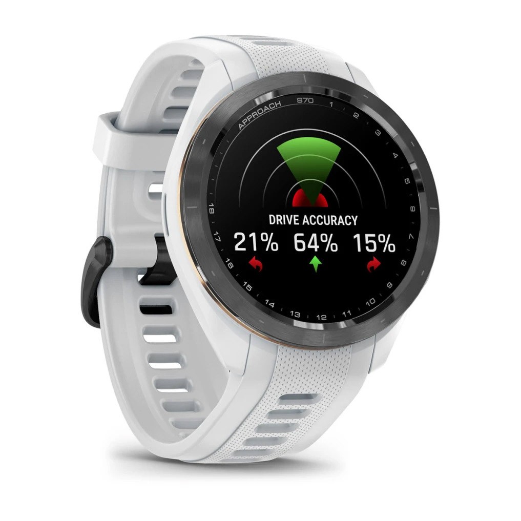 Garmin Approach S70 42MM Fitness Tracker Watch GPS Golf Smartwatch For Men-White