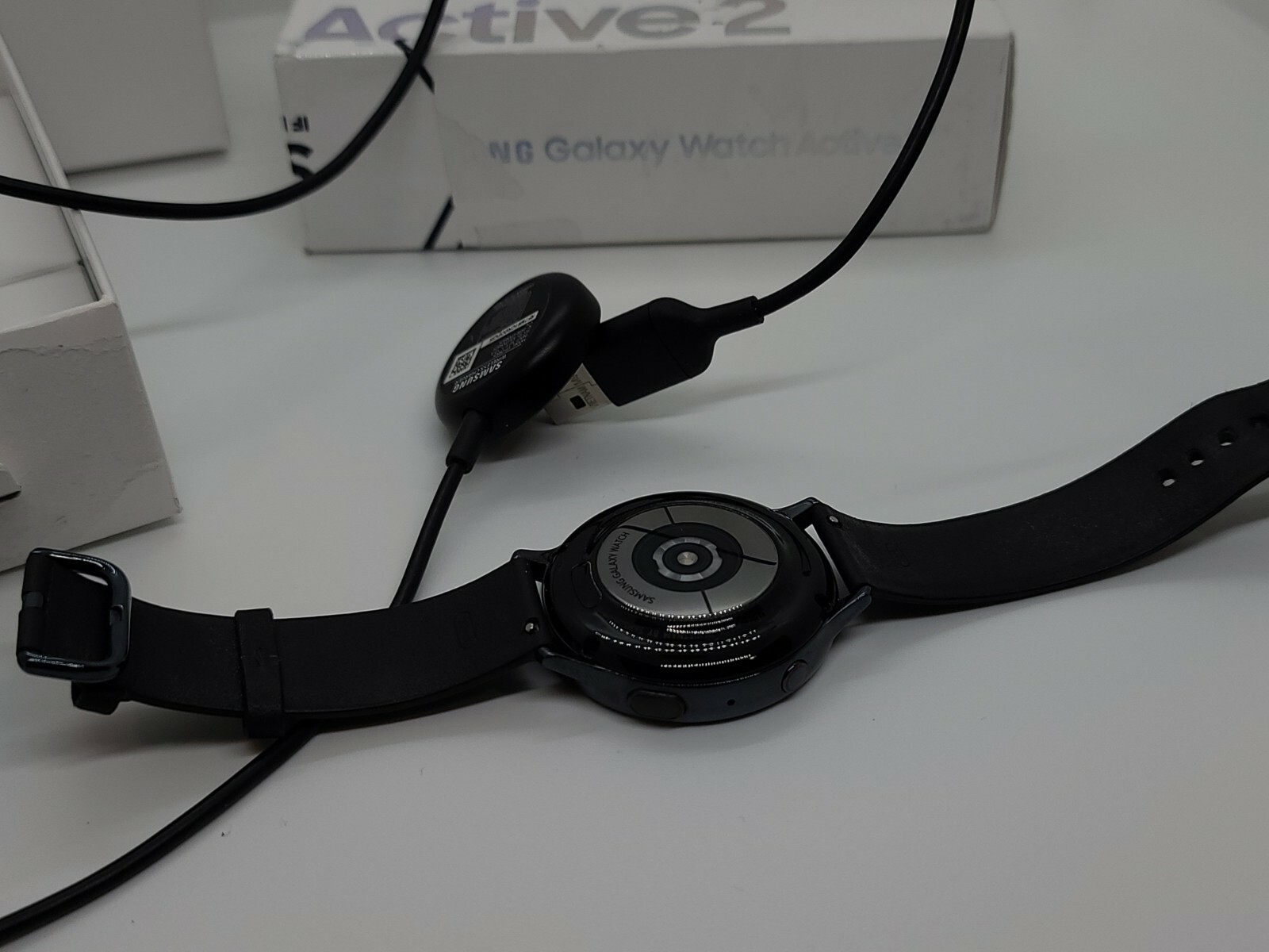 Samsung Galaxy Watch Active 2 SM-R825U 44mm LTE BLACK Stainless Steel Case USED