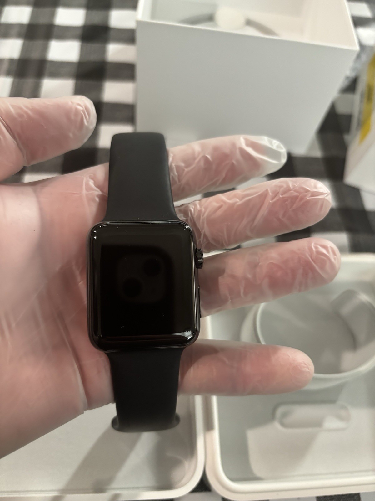 Apple Watch Gen 1 Sapphire Crystal & Ceramic 42mm Space Black