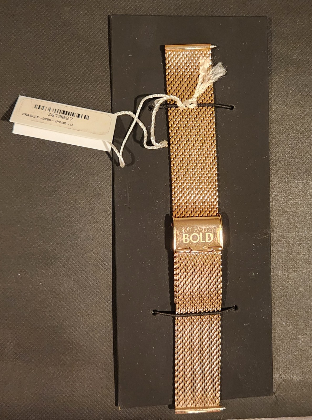 Movado Connect 2.0 Unisex 40mm Digital Smartwatch Yellow Gold Mesh S (PD7009290)