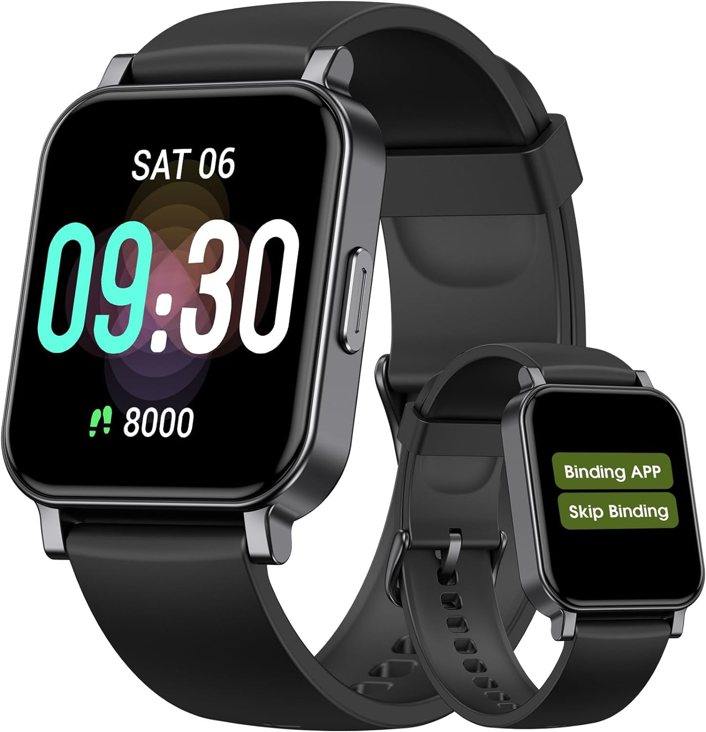 Pedometer Watch Senior & Kid Friendly No App/Phone Required, Waterproof Fitness