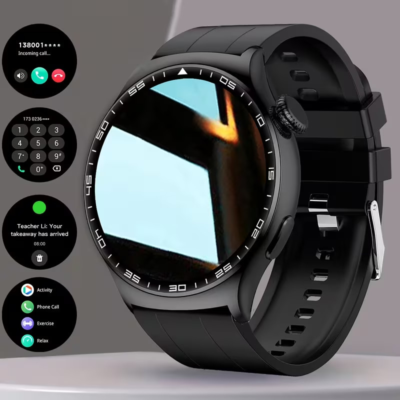 Smart Watch, Bluetooth Call Fitness Tracker, IP68 Waterproof, for Android iPhone