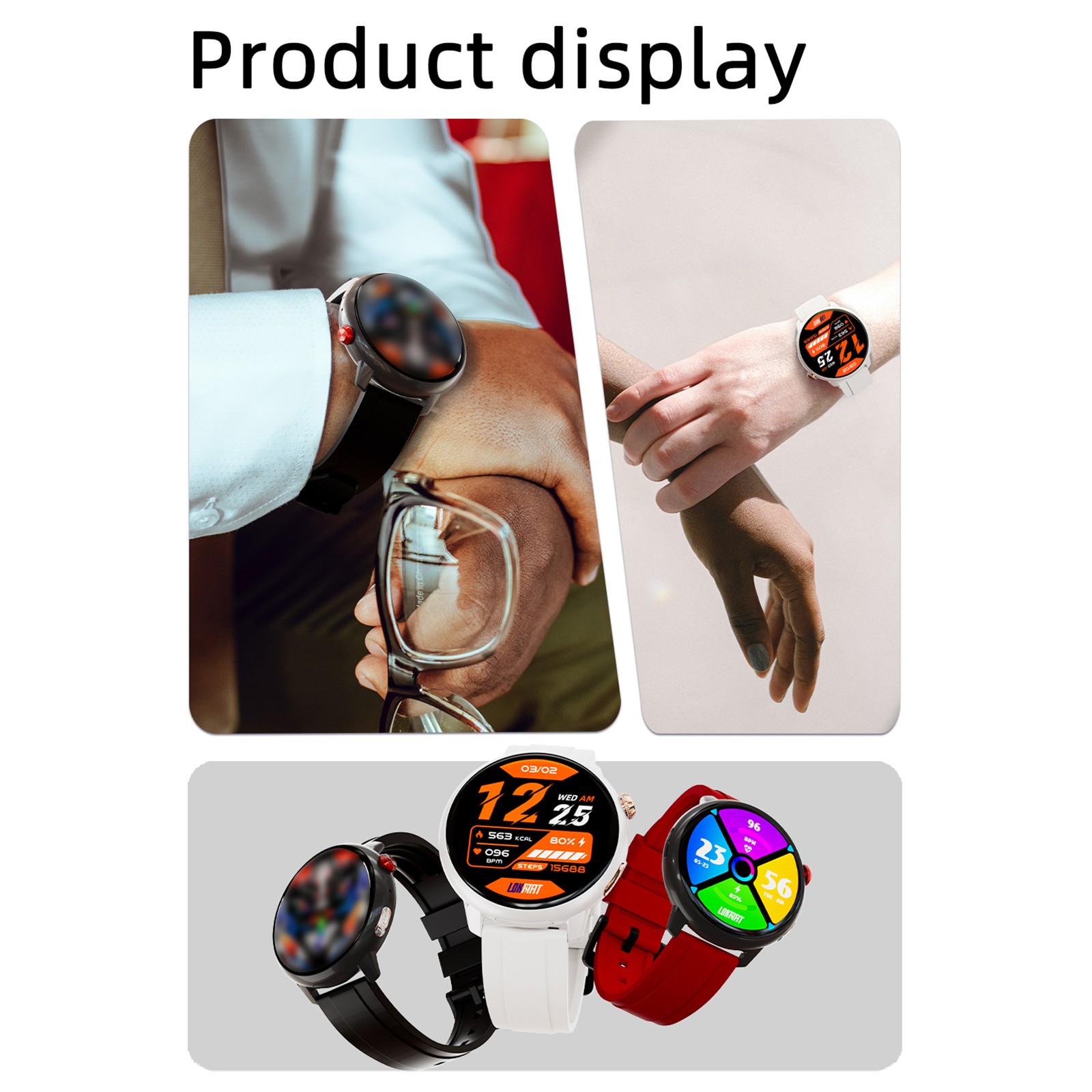 LOKMAT Foreign Trade SKY GT Student Phone Smart Watch SIM Card 4G Full EELE
