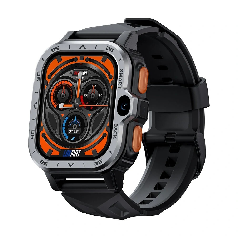 LOKMAT APPLLP 4 MAX 4G LTE Android Smart Watch Phone 2.02″ GPS WiFi Dual Camera