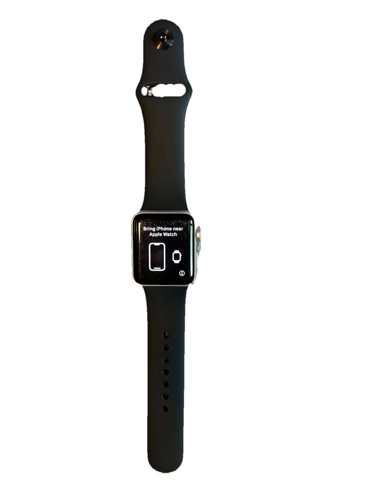 Apple Watch Series 3 42mm Aluminium Case with Sports Band – Space Gray/Black