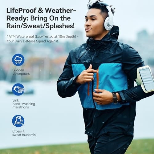 Fitness Tracker Smart Bracelet, 24/7 Heart Rate & Sleep Monitor, 173 Sport Modes