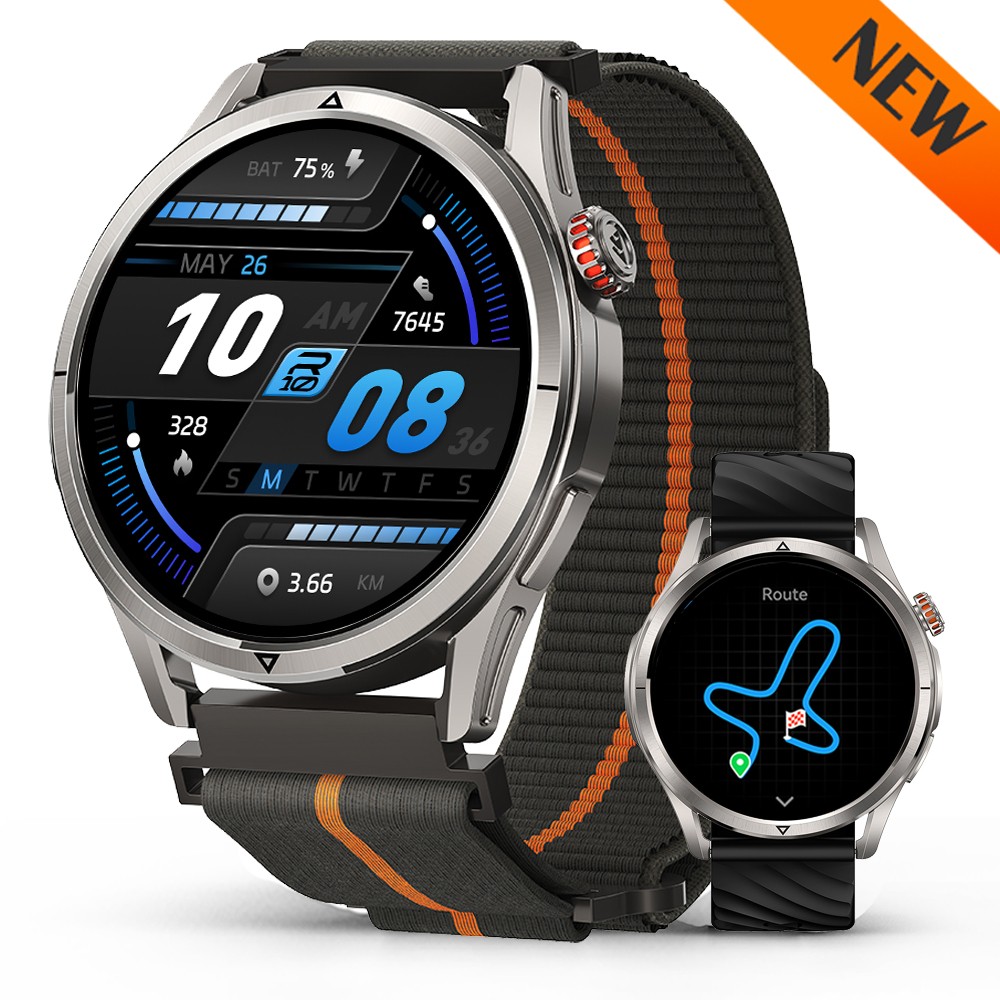 2025 KOSPET MAGIC R10 GPS Smart Watch Men 50m Waterproof 50-Day Battery Life