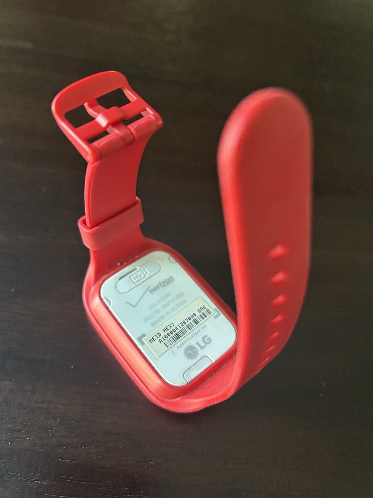 LG Gizmo Gadget LG-VC200 Kid’s Verizon Touchscreen GPS Smart Watch pink Band