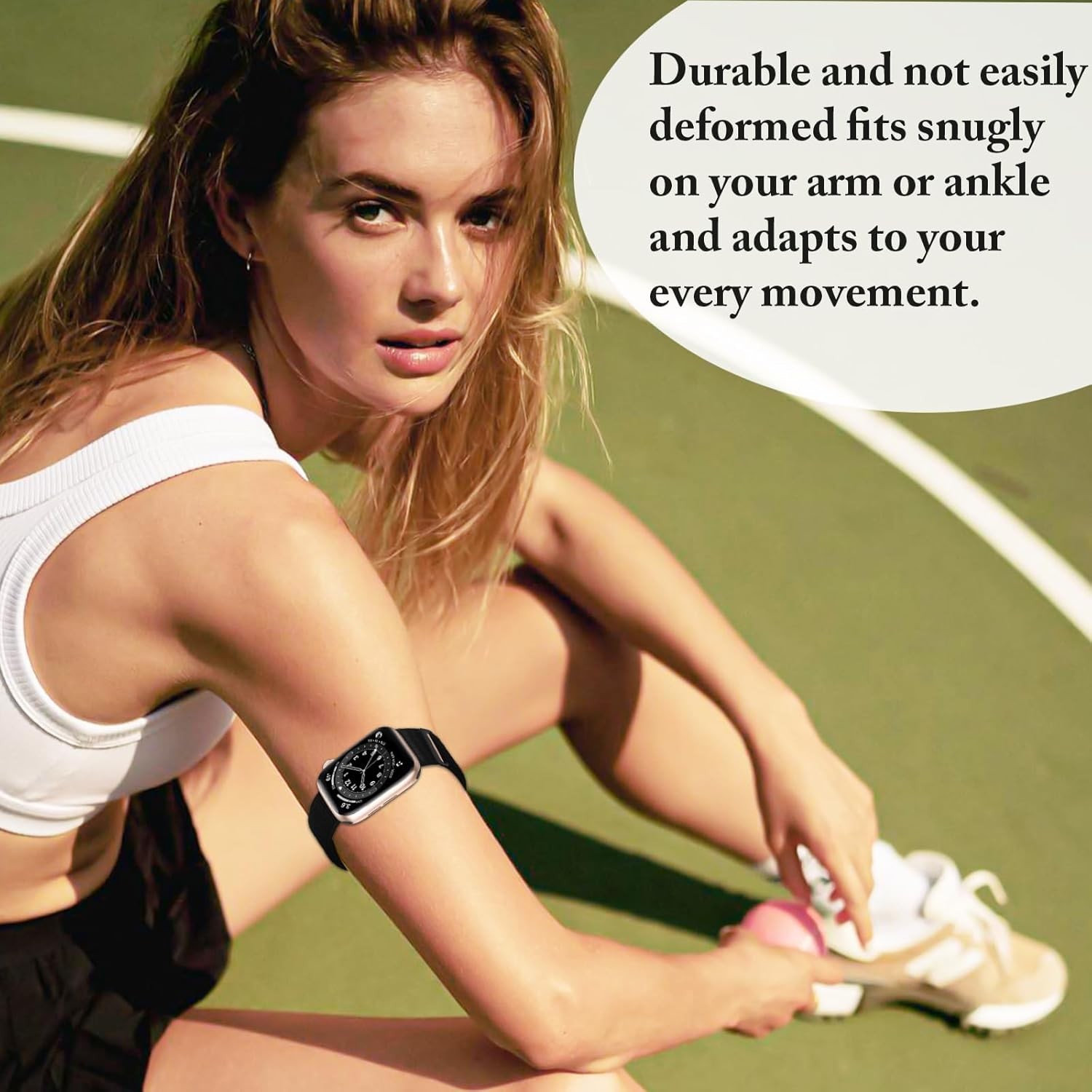 Breathable Nylon Strap Compatible with Apple Watch 49mm 44mm 40mm 38mm
