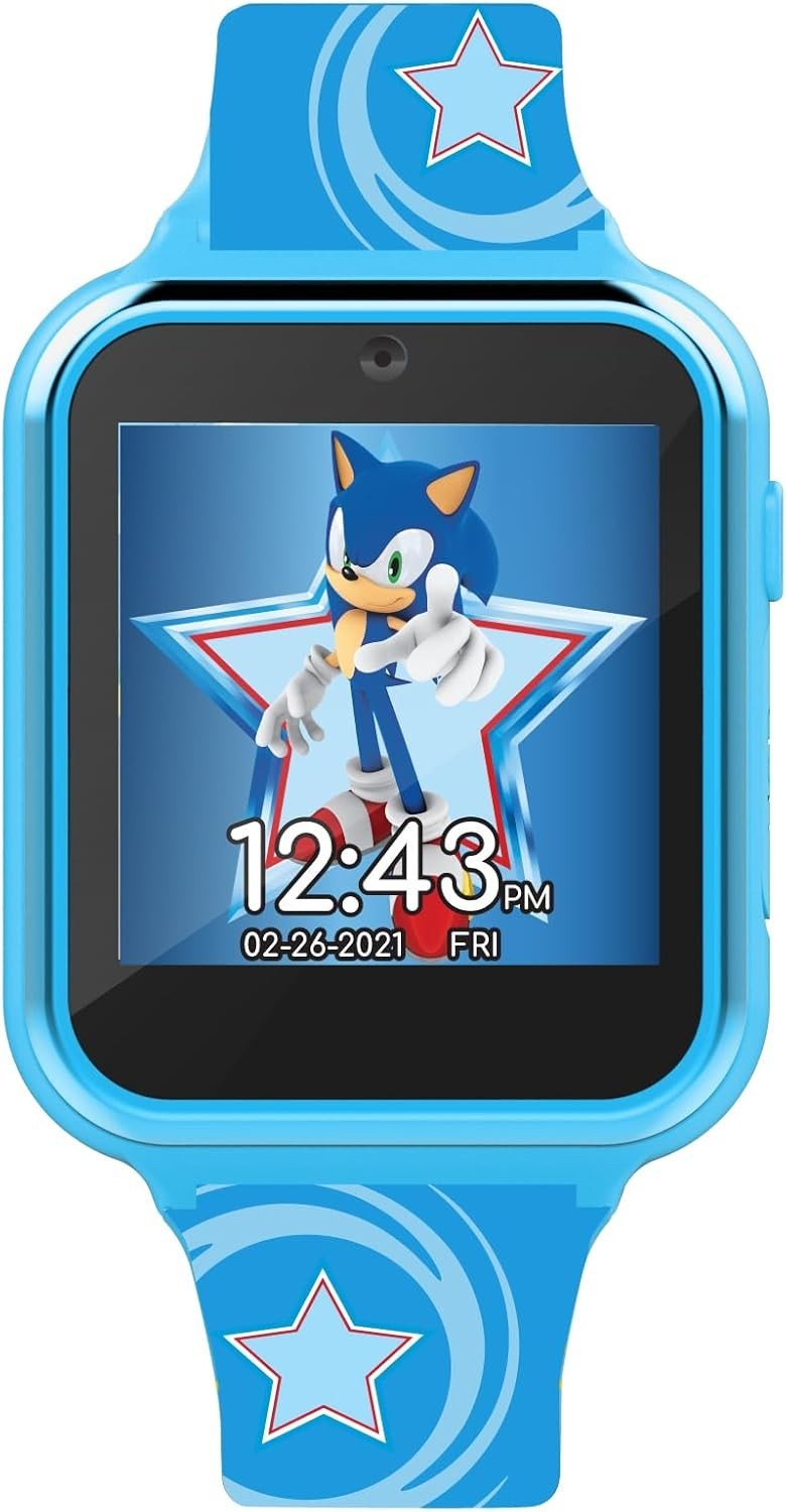 Trendy Sonic Kids Smartwatch – Touchscreen Fun with Selfie Cam & Learning Games