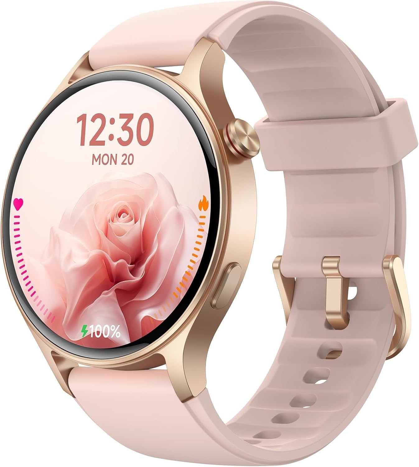 AR-01 Women’s Smart Watch 1.3″ Touchscreen Fitness Tracker Heart Monitor Phone