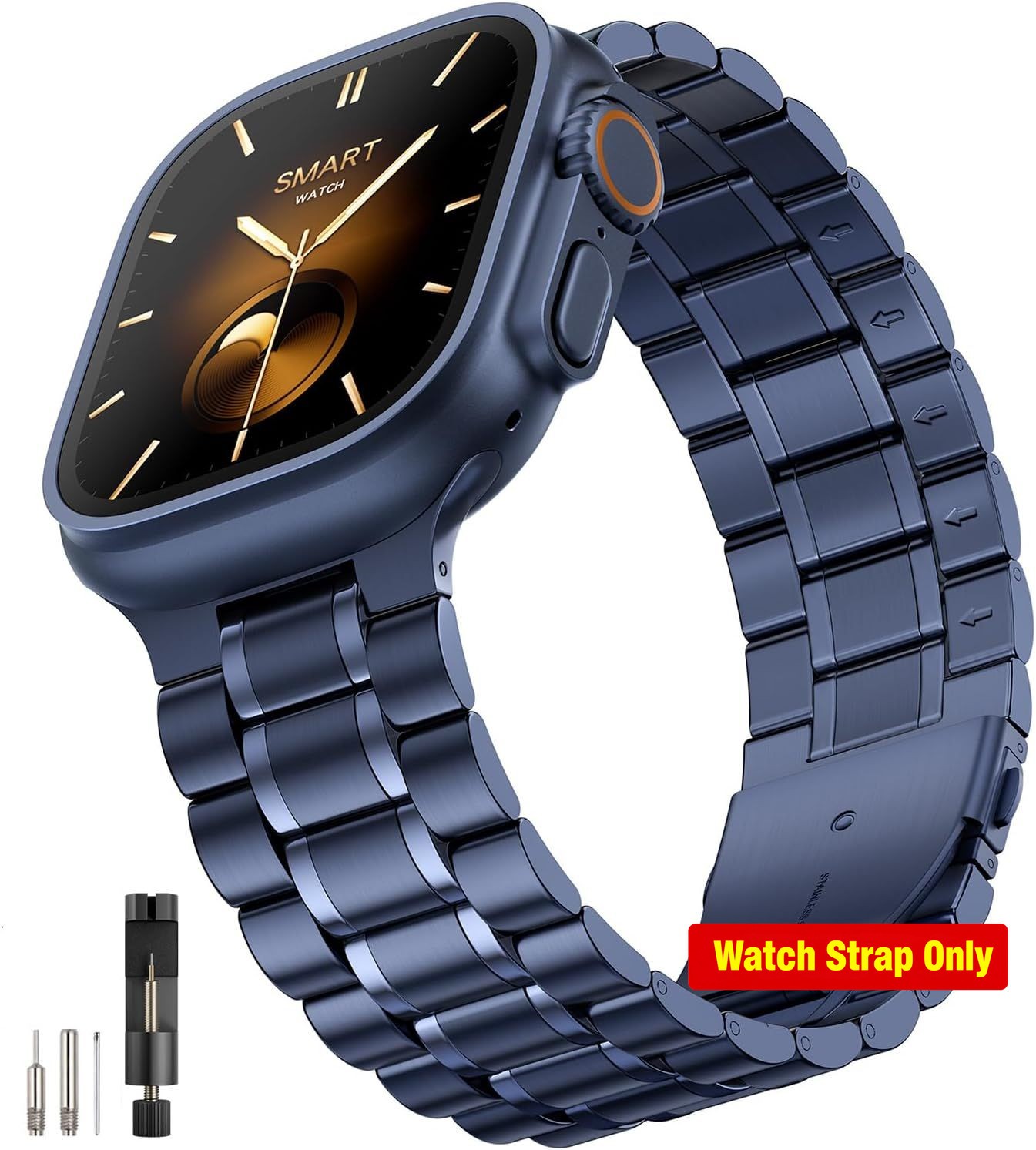 Metal Strap Compatible with Apple Watch Ultra 49mm 46mm 45mm 44mm 42mm