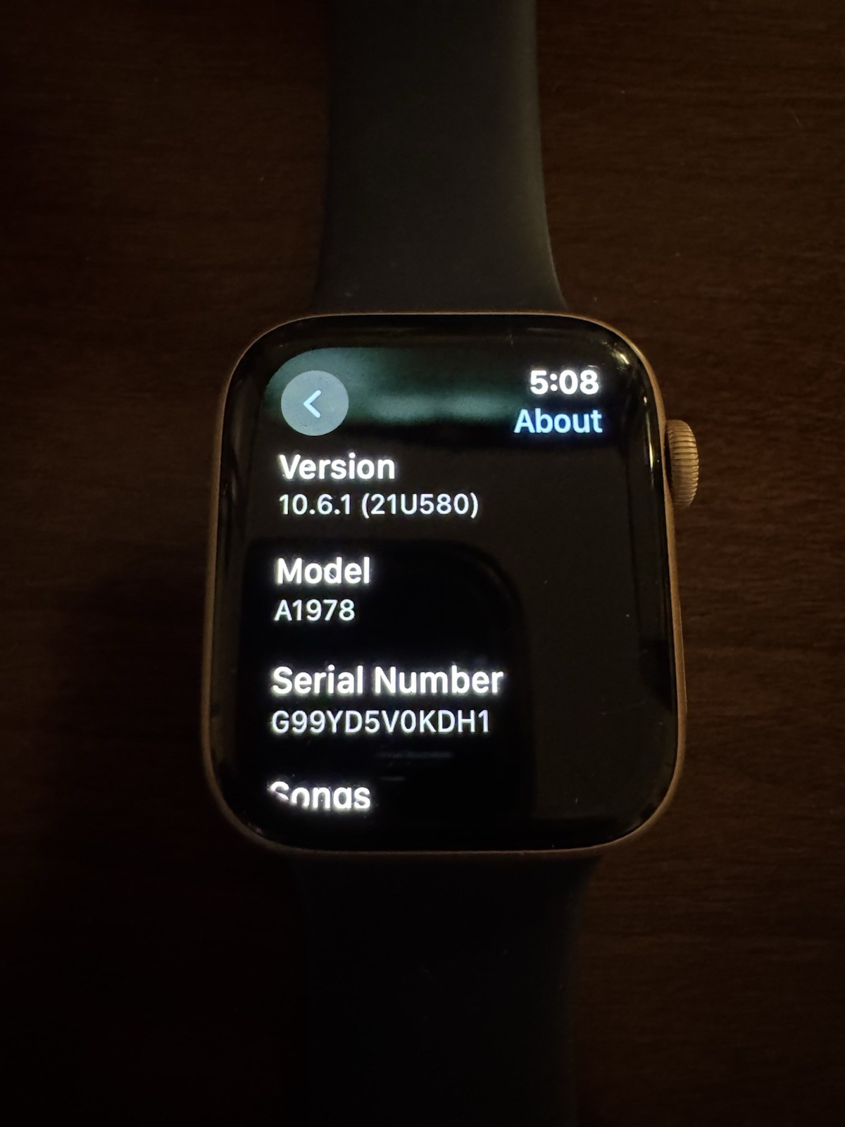 Apple Watch Series 4, 44m Model A1978 – Used Good Condition