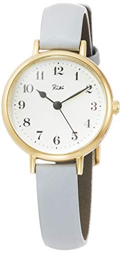 SEIKO AKQK446 Riki Watanabe Women’s Marine Clock White Dial Curved Hardlex Gray