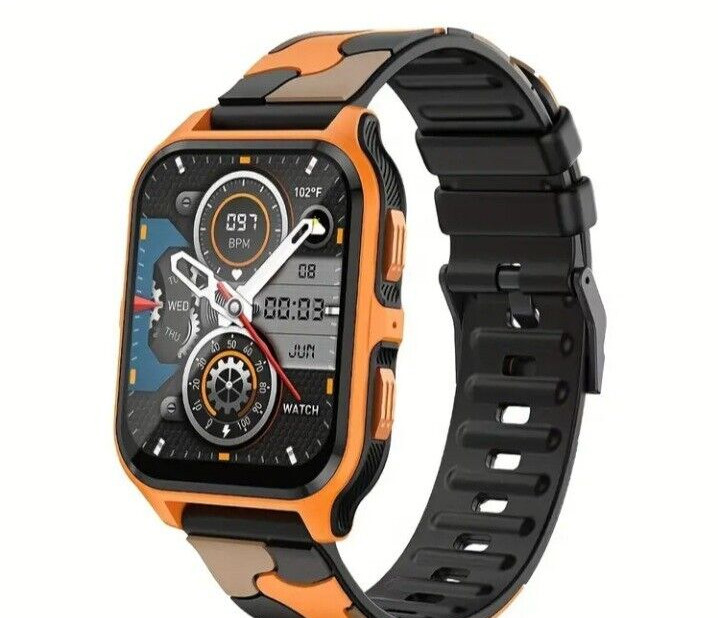 ProSmart P73 Fitness Tracker Watch – 1.9″ HD screen, 100+ sports modes, Ai voice