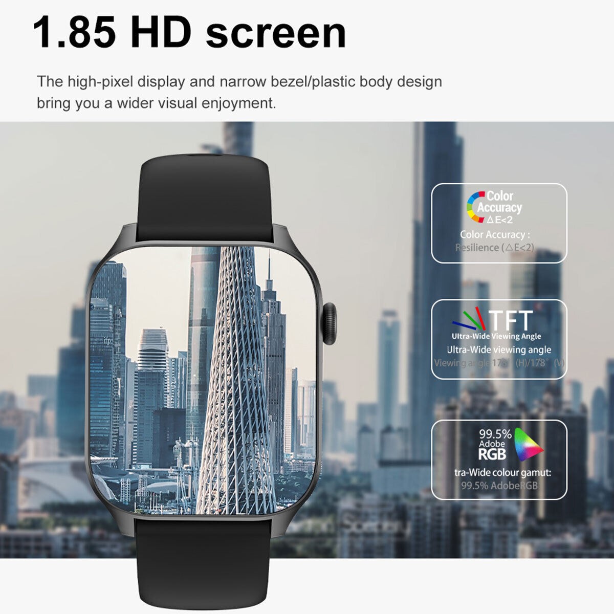 2025 Smart Watch Blood Pressure Oxygen Heart Rate Monitor Watch for Android IOS