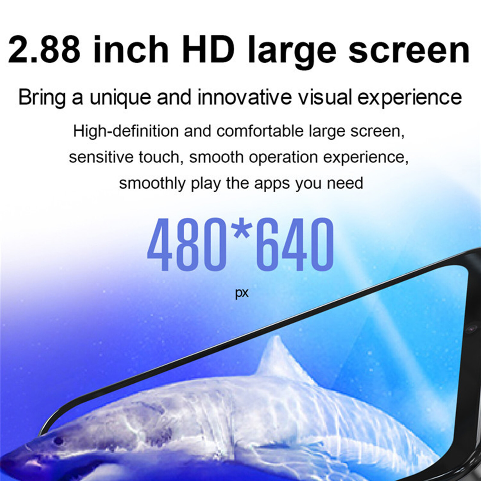 2.88in Larger Screen 4G Smart Watch Android 9.0 Dual Camera WIFI GPS 4+64GB USA