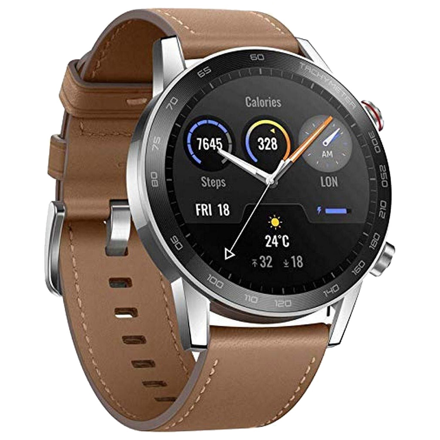 Honor Magicwatch 2 (46mm) Flax Brown 4GB + 32MB Bluetooth Smartwatch NEW