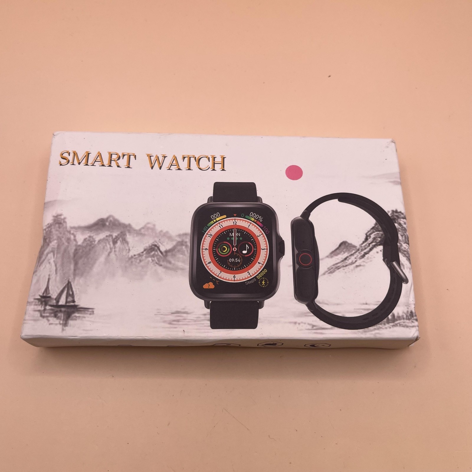 Smart Watch Fitness Tracker Bluetooth Black Unbranded Android iOS Wristband