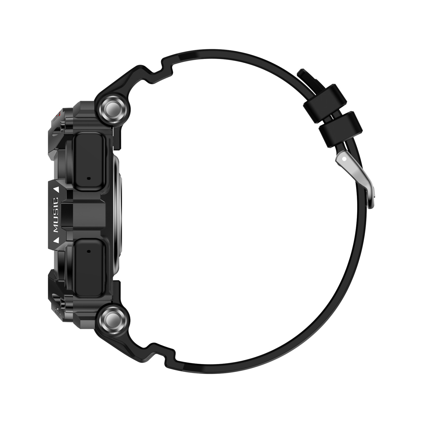 Smart Watch 2 in 1 Bluetooth Music Watch with Earphones Sports Fitness Tracker