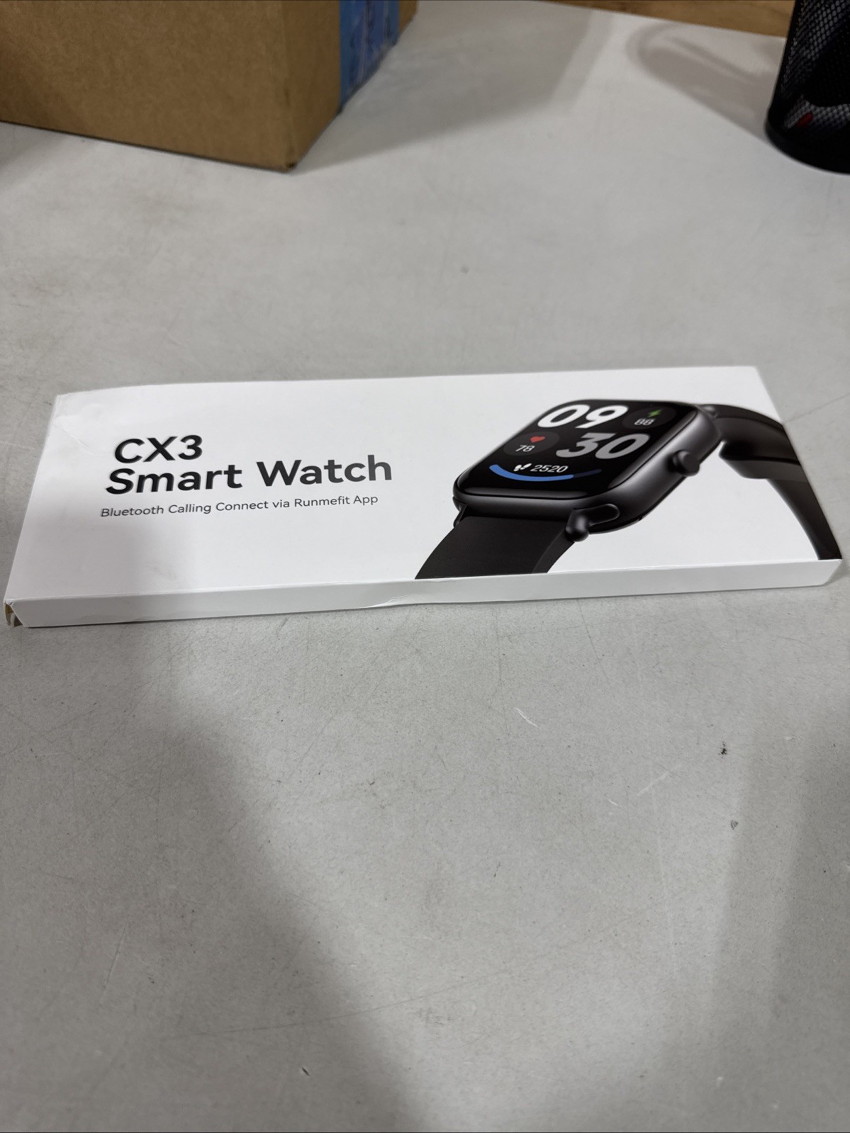 Smart Watch CX3 for Men And Women, Fitness Waterproof Watch (B5,R2)