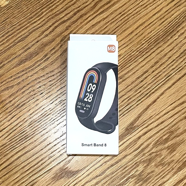 Smart Band 8 M8 – SMART HAND RING! Black Band & Face Casing – NEW IN BOX!