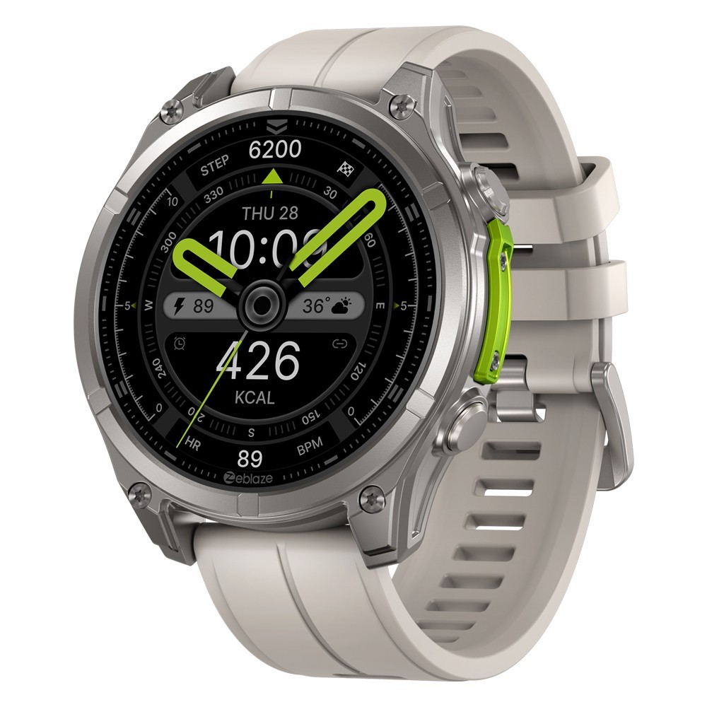 Zeblaze VIBE 8 Voice Call Smart Watch 1.43″ AMOLED Display Sapphire Sport Watch