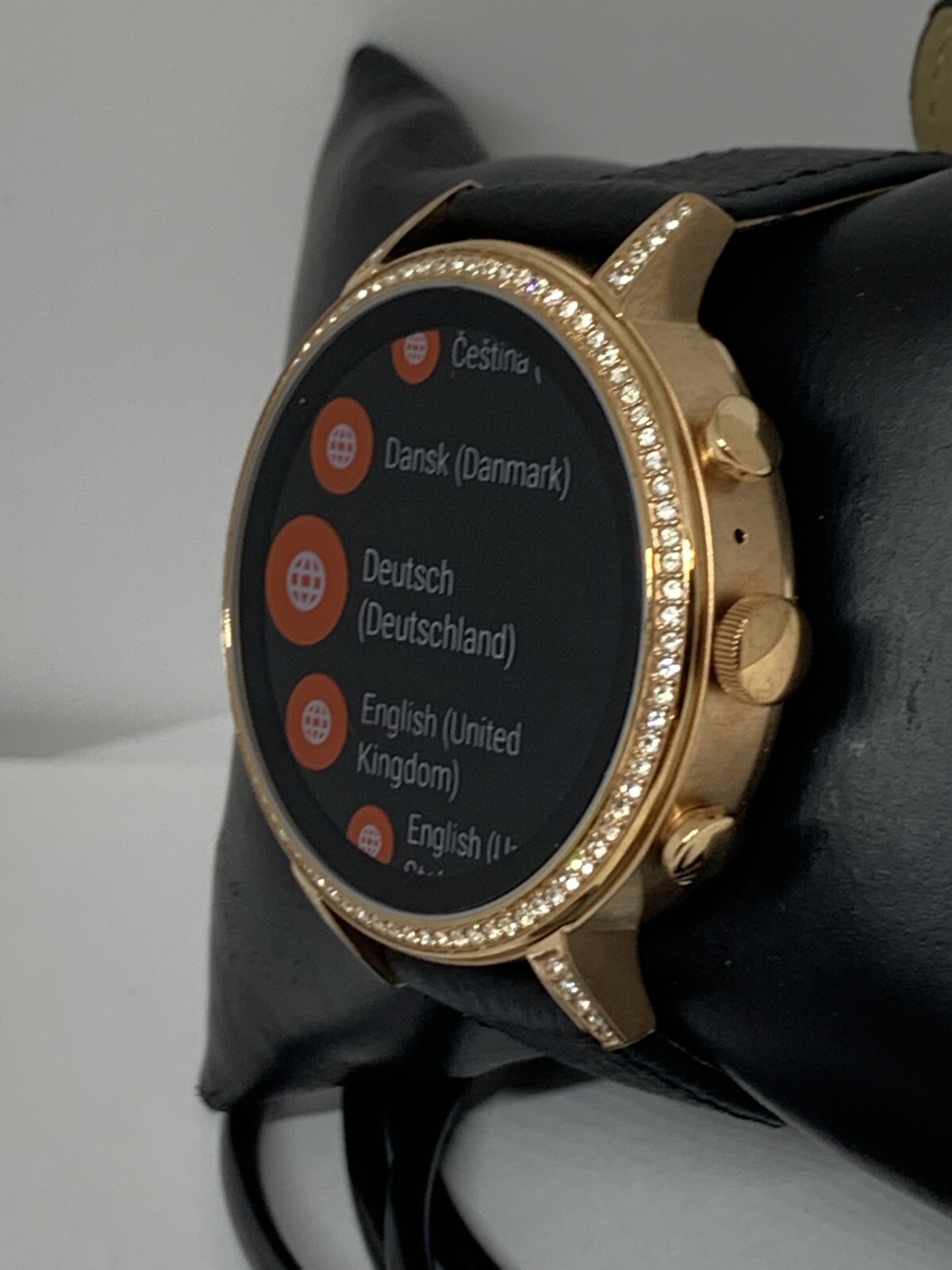 Fossil Gen 4 Authentic Digital Dial Smart Watch Custom Band FTW6015 QT771