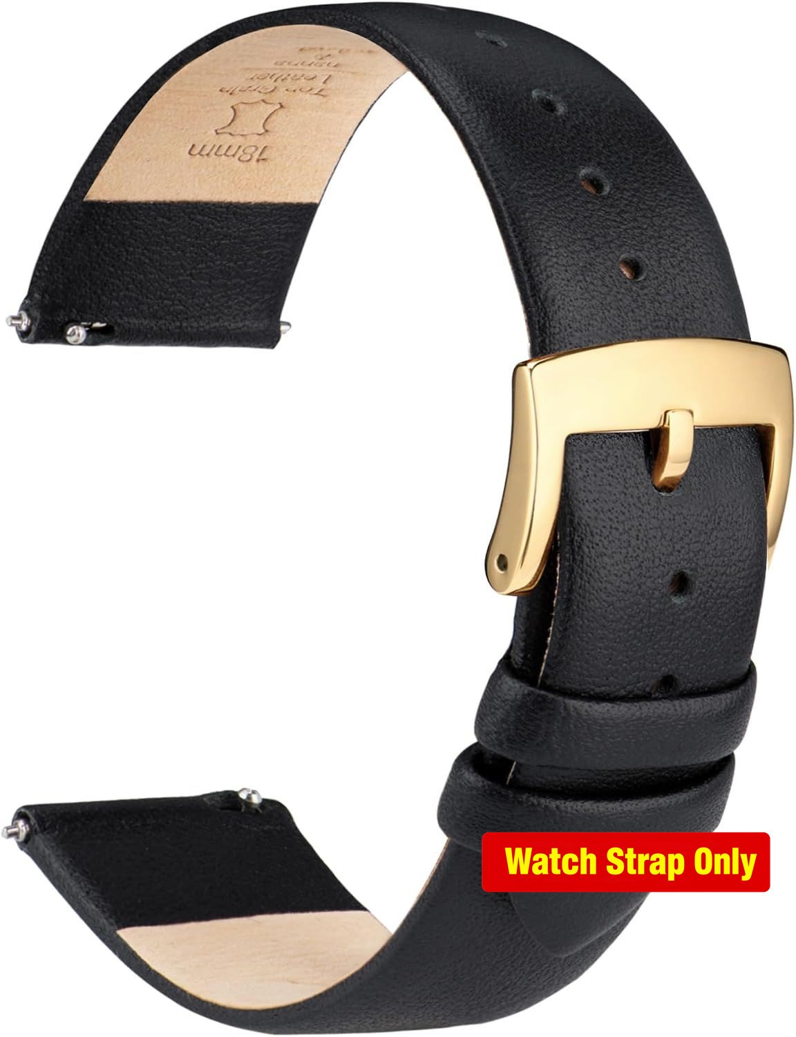 Strap Only For Watch & Smartwatch 12mm 14mm 16mm 18mm 20mm 22mm Leather