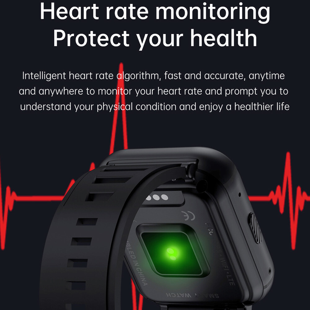 4G WIFI Smart Watch Bluetooth Call Camera Unlocked Video Call Fitness Tracker
