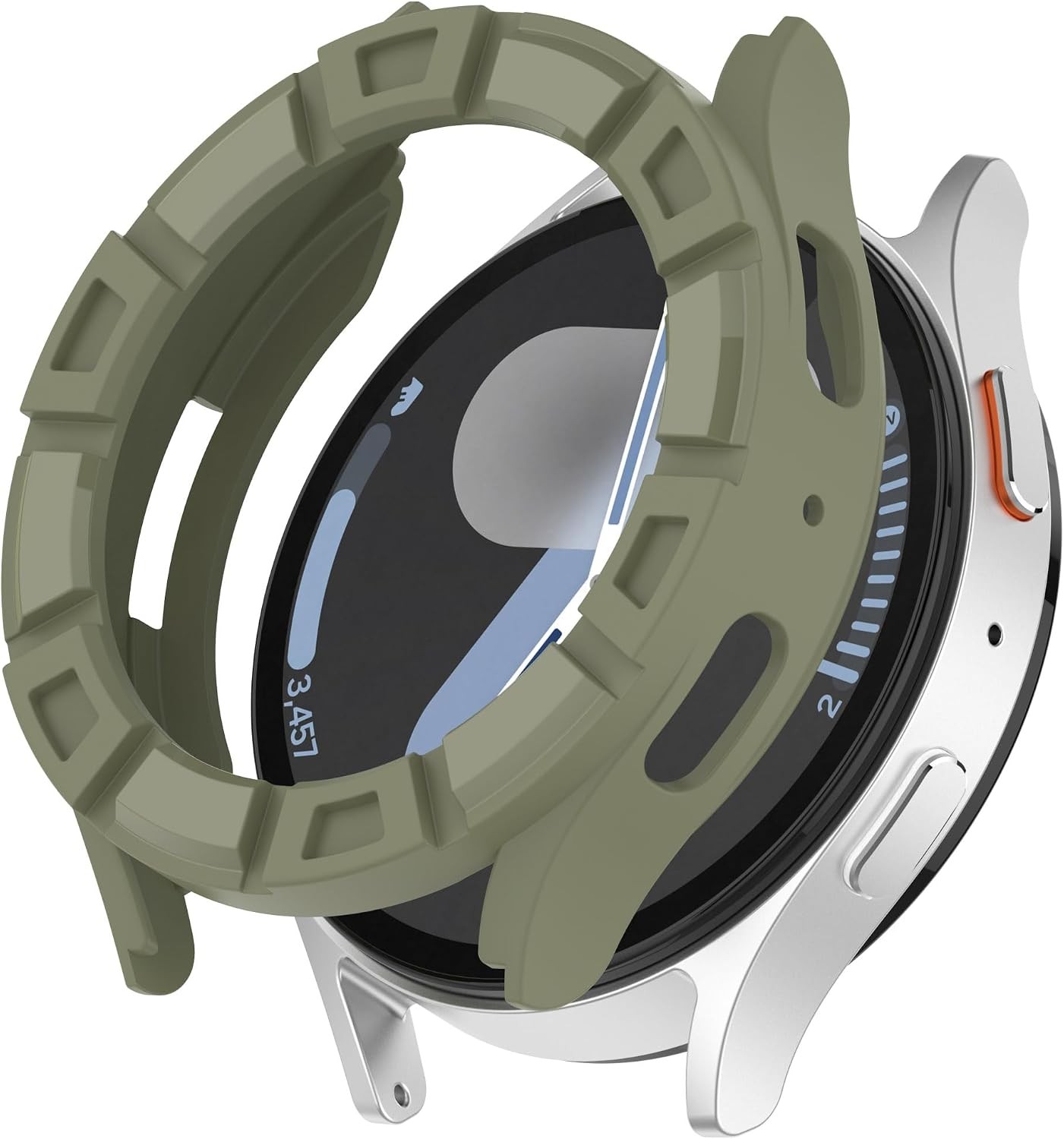 5 Case For Samsung Galaxy Watch 4 44MM Protective Bumper Cover Accessories