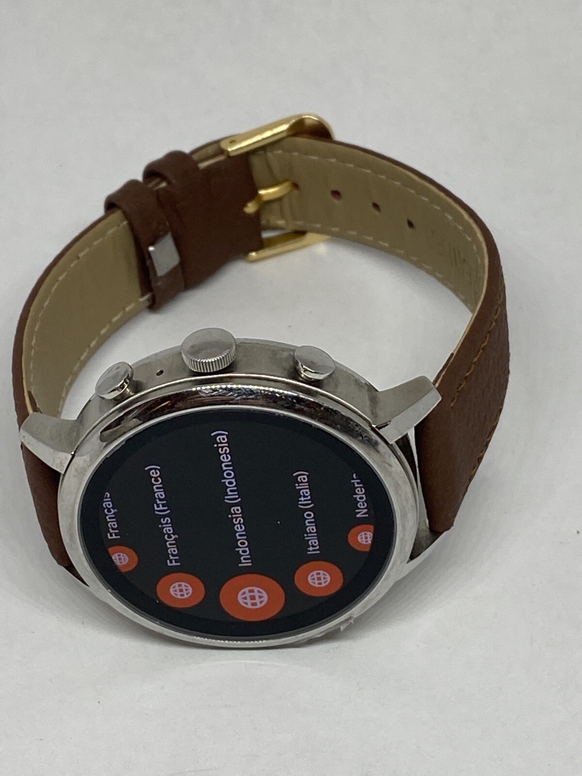 Fossil Gen 4 Authentic Digital Dial Smart Watch Custom Band FTW6014 DC83