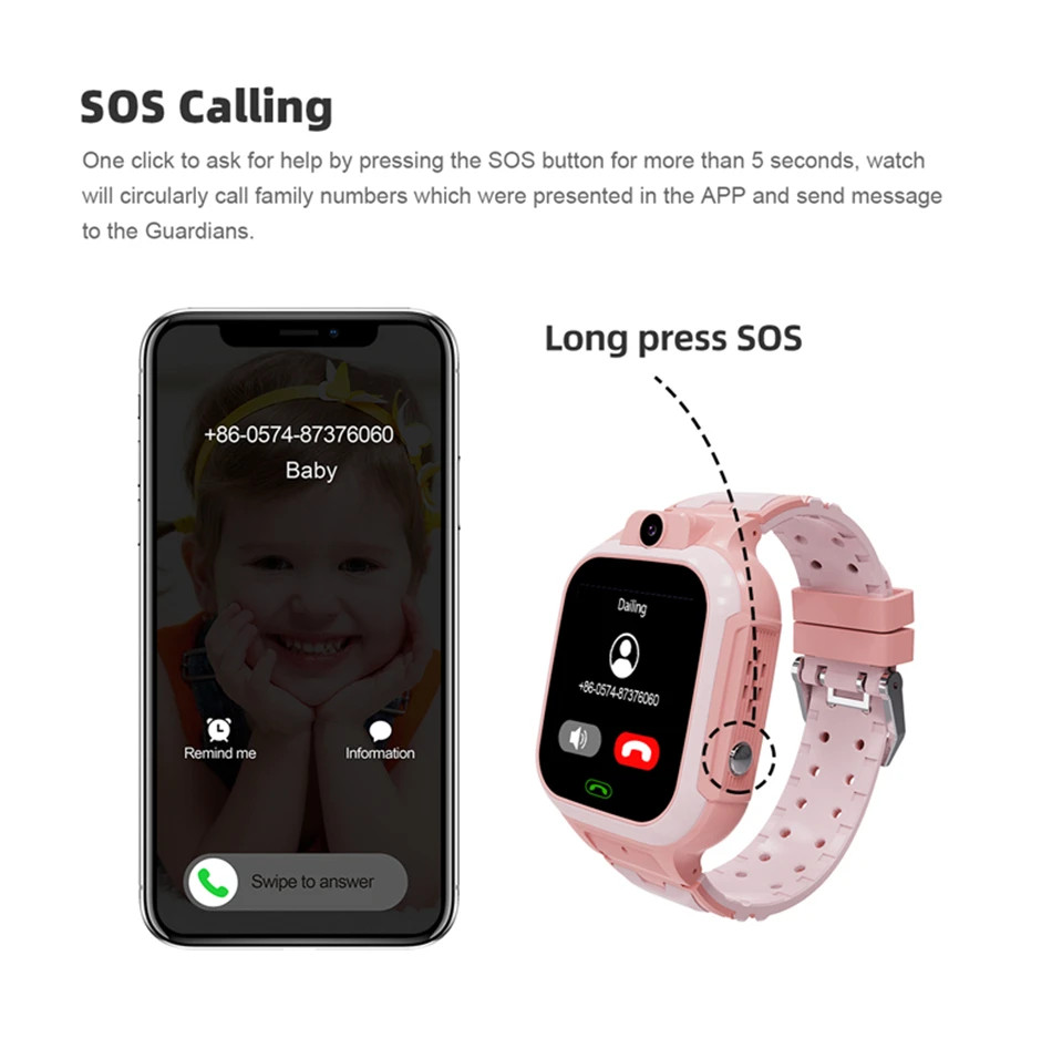Xiaomi Mi Home Children’s Smart Watch GPS Positioning SOS Video Waterproof Watch