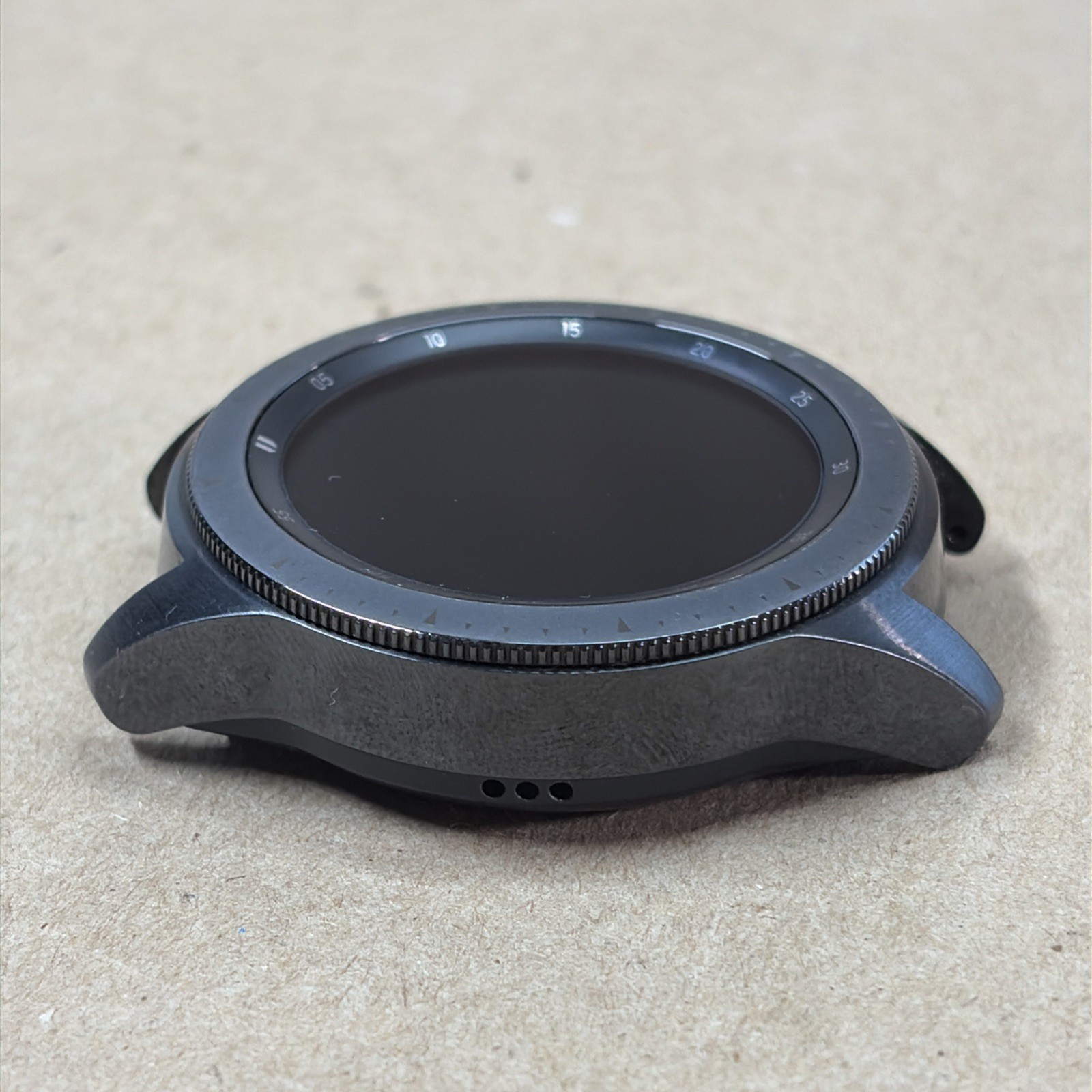 FOR PARTS Samsung Galaxy Watch SM-R810 42mm Face Only Black BOOT LOOP