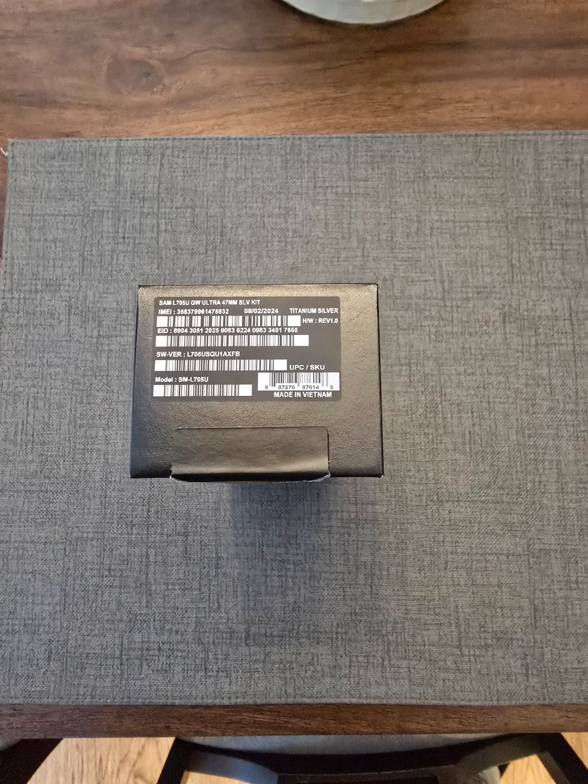Samsung Galaxy Watch Ultra 47mm LTE Titanium Silver – 2024 New, Opened Box