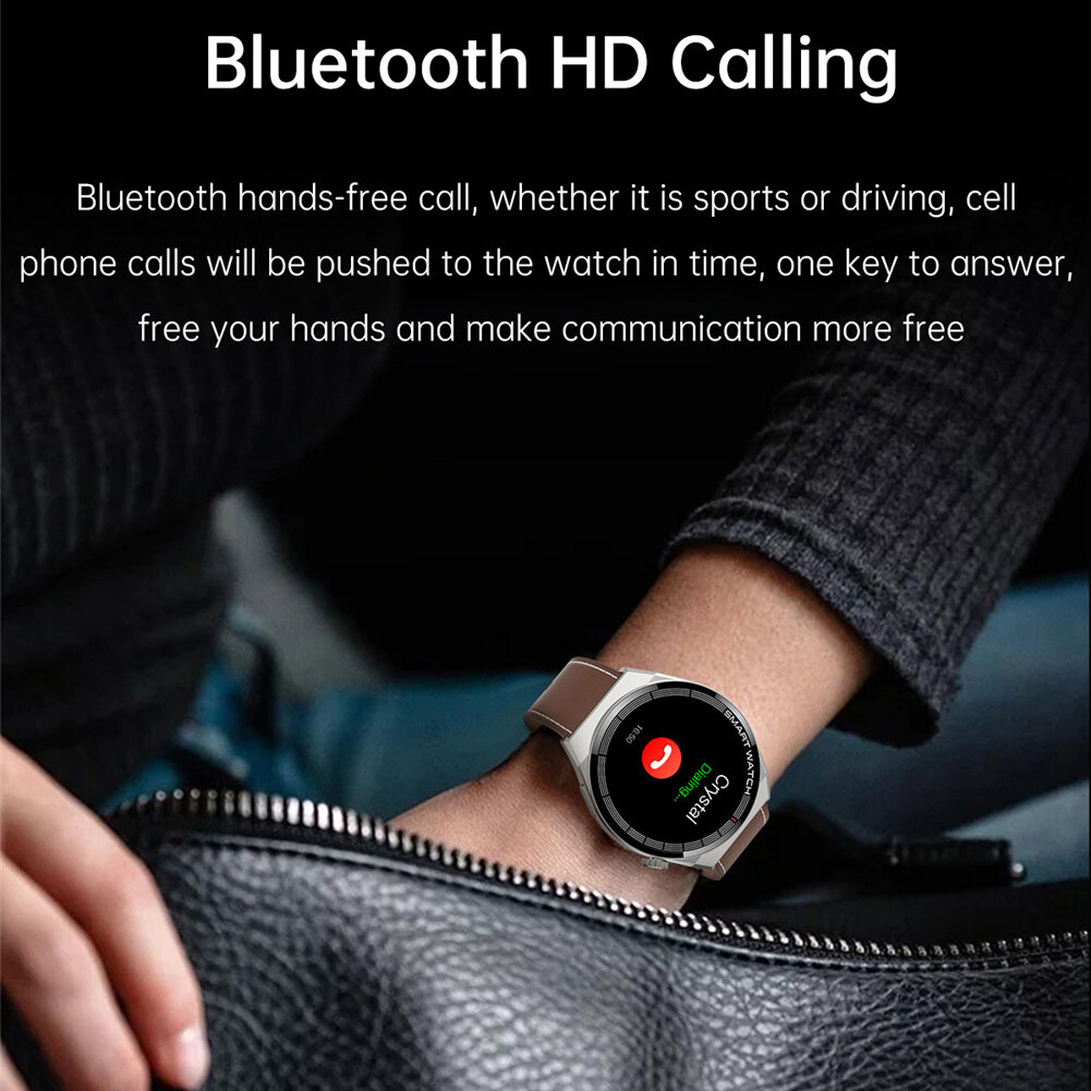 Touch Screen Smart Watch Men Women Business Watch Bluetooth Call for Cell Phones