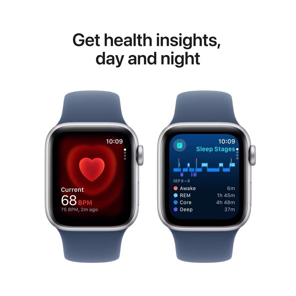 Apple Watch Series 5 (GPS) 44mm Aluminum Case Silver +SportBand Pre-Owned (Good)