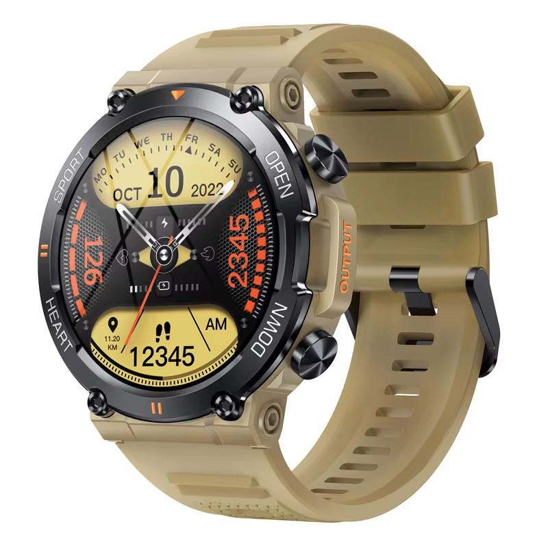 Smart Watch for Men Heart Rate Blood Bluetooth Sport Long Standby HD Screen